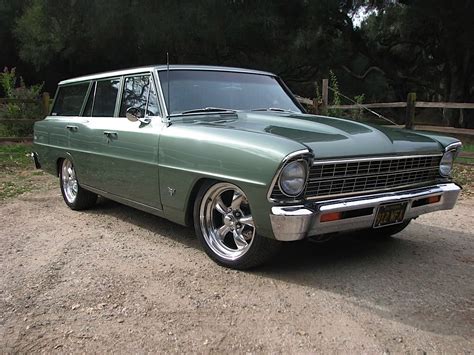 1967 Chevy Ii Nova Vintage Muscle Cars Station Wagon Chevy