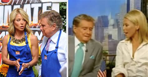 Kelly Ripa Spoke About A Comment Regis Philbin Made Before Filming That