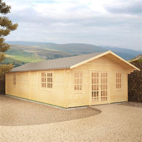 Tiger Sheds 18 X 30 Ft Tongue And Groove Log Cabin Uk