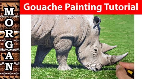 Gouache Animal Painting For Beginners Jason Morgan Wildlife Art Youtube