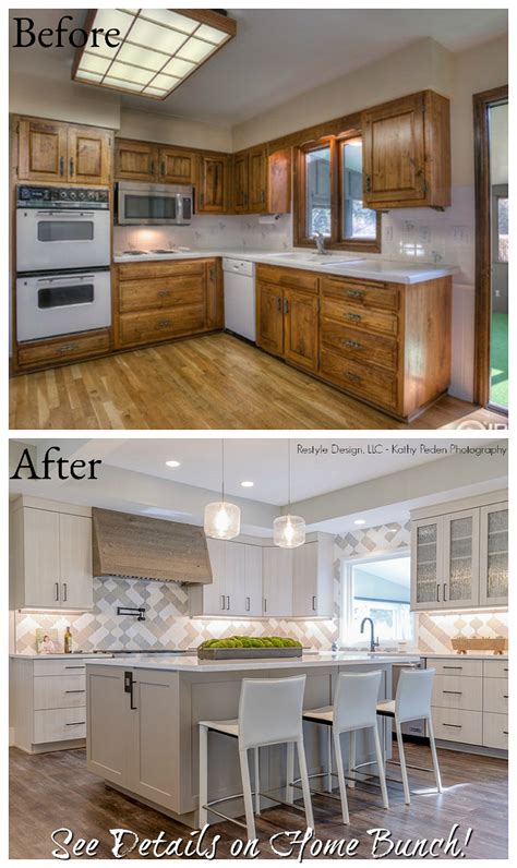 A major kitchen remodel project with an average cost of $62,158 returned about $40,560 in resale value for 65.3 percent cost recoup. Before & After Home Renovation with Pictures - Home Bunch ...