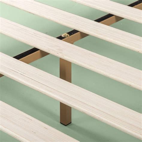 Zinus Owen Wood Platform Bed Frame Solid Wood Mattress Foundation No Box Spring Needed