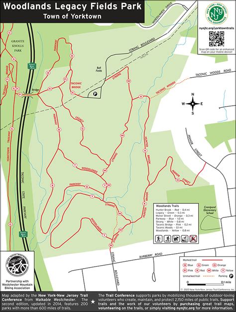 Woodlands Legacy Field Park Map Trail Conference
