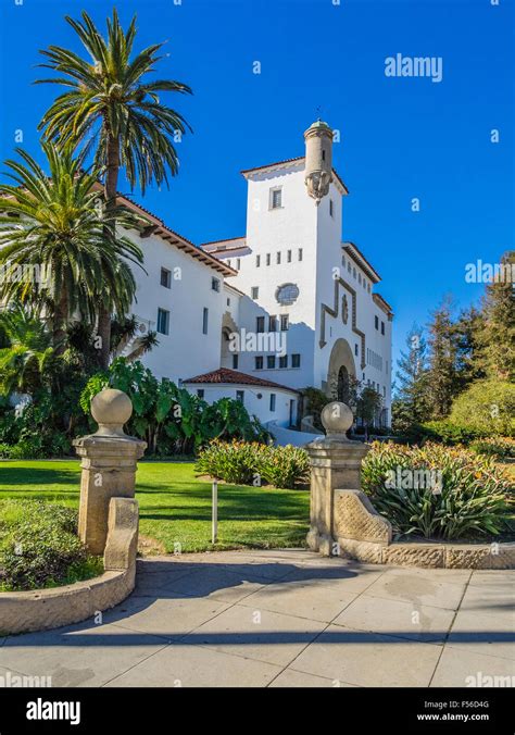 Santa Barbara County Courthouse Is A Historic Landmark In Santa Barbara