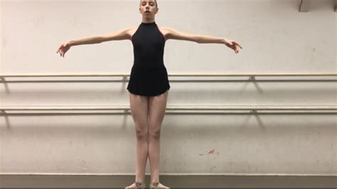 How To Stand Like A Ballerina Youtube