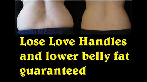 How To Get Rid Of Love Handles And Belly Fat Fast Youtube