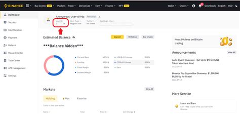 How To Find Binance User Id And Pay Id Dc