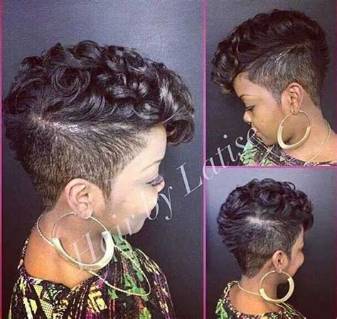 Relaxed hair allows black women to style a number of cute looks. 20 Pixie Cut for Black Women | Short Hairstyles 2018 ...