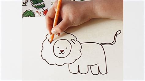 Dibuja Un León Aprende A Dibujar Youtube