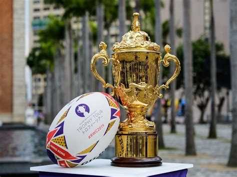 Get Up Close And Personal With Rugby World Cups Iconic Webb Ellis Trophy