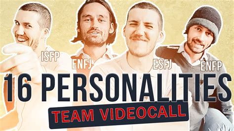16 Persönlichkeitstypen Im Team Videocall 16 Personalities Youtube