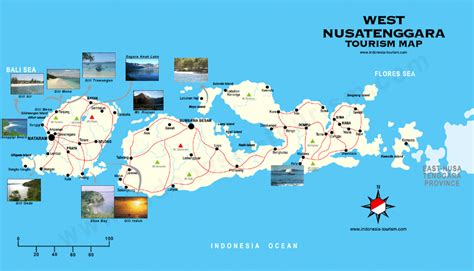Peta Nusa Tenggara Barat Lengkap Dengan Nama Kota Lamudi