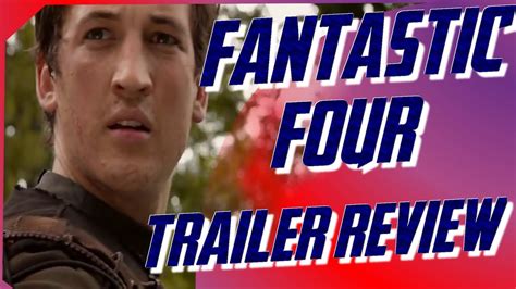 Fantastic Four First Official Teaser Trailer Review Youtube