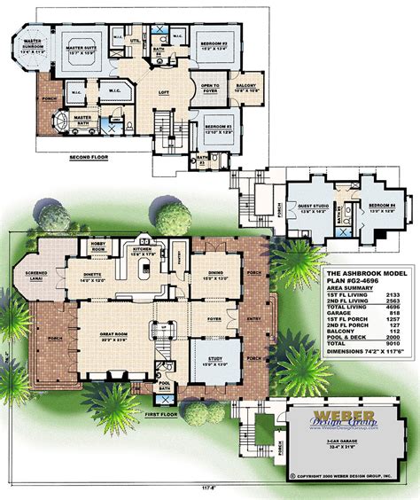 Florida House Plans Florida Style Home Floor Plans