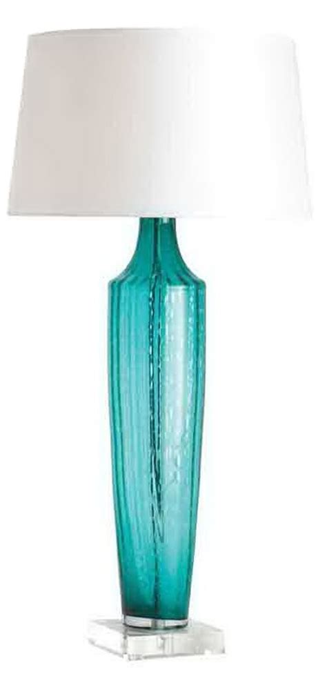 Add Elegance To Your Room With Aqua Glass Lamps Warisan Lighting