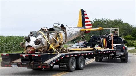 Vintage Plane Crashes In Sagaponack Field Newsday