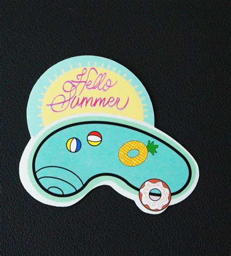 Summer Sticker Etsy
