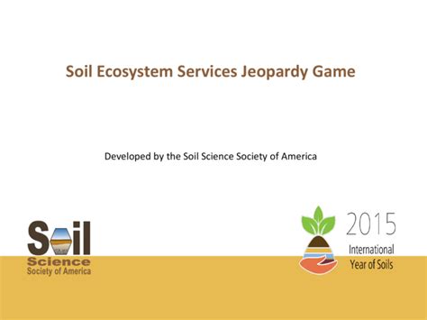 Powerpoint Soil Science Society Of America