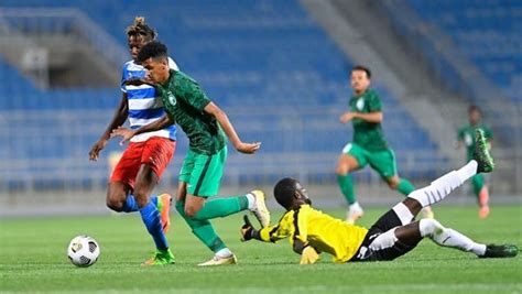 واحرز الهدف الثاني لاعب نادي الاتحاد. المنتخب السعودي الأولمبي وليبيريا.. 4 أساسيين مقابل 9 ...