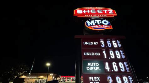 Sheetz Slashes Price On Unleaded 88 Gas For A Limited Time Raleigh