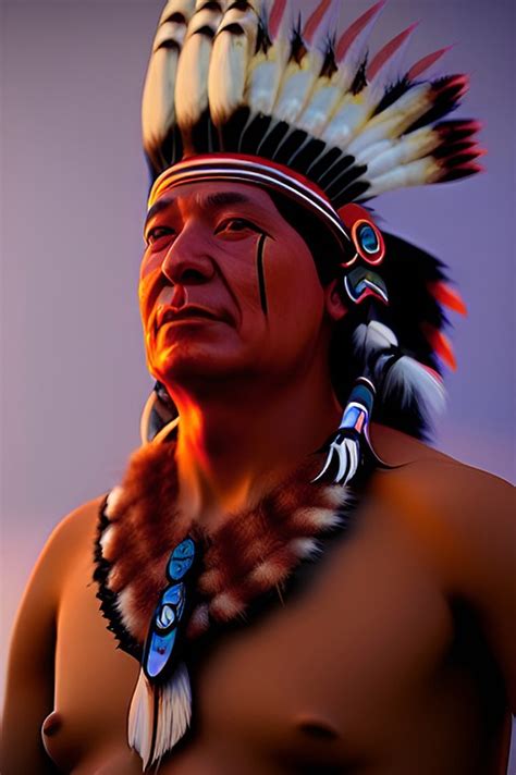 American Indian Chief Portrait Free Image On Pixabay