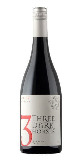 Three Dark Horses Shiraz Stella Wines Mclaren Vale Shiraz