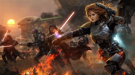 29 Star Wars The Old Republic Hd Wallpapers Backgrounds Wallpaper
