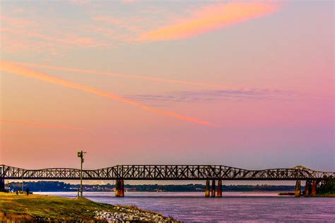 I 55 Bridge Over The Mississippi River Memphis Tn Photograph By