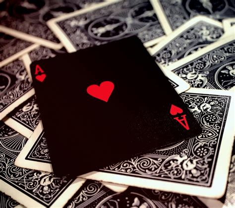 Pin By ️𝔍𝔈𝔖𝔘𝔖 ️ On Card Ace Of Hearts Playing Cards Cards