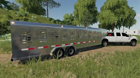 Wilson Ranch Hand Livestock Trailer V10 Mod Farming Simulator 2022