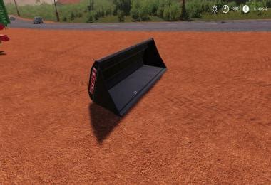 XXL FRONT LOADER BUCKET V1 0 FS19 Implements And Tools Pack Mods