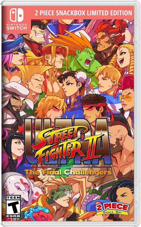 Ultra Street Fighter Ii Holographic Cover Art Only No Game Included