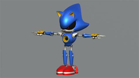 Sonic Forces Metal Sonic 3d Model By None Fantasticfroakie03