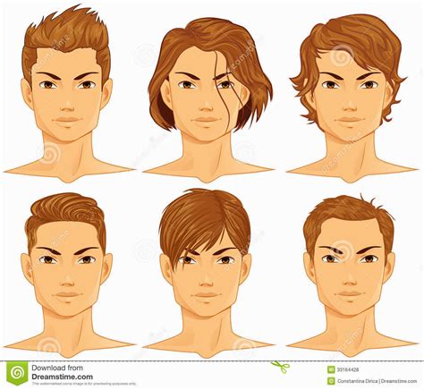 How To Draw Male Hairstyles Hairstyle Guides