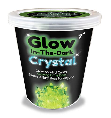 Glow In The Dark Crystal Growing Display Of 12 Science And Nature