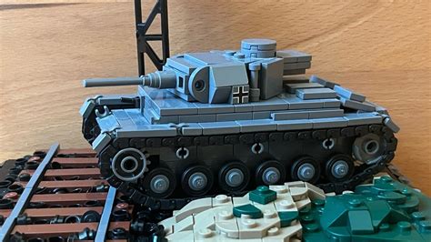 Panzer Iii At The Eastern Front 1941 Lego Ww2 Moc Timelapse Speed