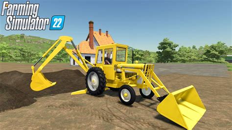 Farming Simulator 22 International Harvester 340 Utility Backhoe