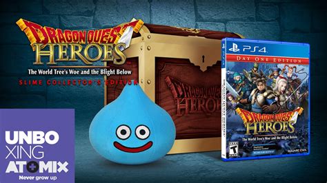 Unboxing Dragon Quest Heroes Slime Collectors Edition Youtube