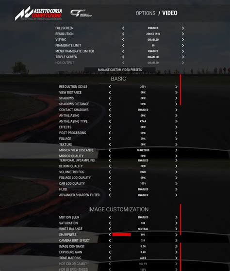 My Graphics Settings For Assetto Corsa And How To Install Csp Sol My