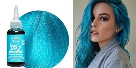 Working in sections, apply the dye to your hair continue rinsing until the water runs clean. Best Turquoise Hair Color Dye-Permanent, Blue, Dark, How ...
