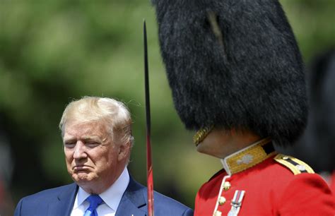 Donald Trump Uk Visit Day One Highlights As The Queen Greets The Us President Express And Star