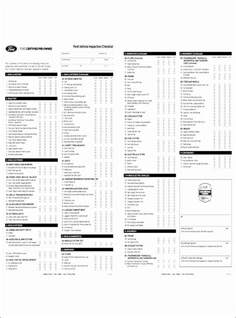 inspection sheet template excel exceltemplates
