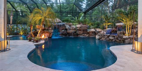 Outrageous Pools With Lucas Lagoons Tampa Magazines