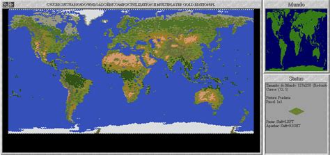 A Giant World Map Made For The Game Sid Meiers Civilization Ii Mge Rciv