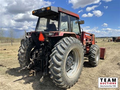 Case Ih 5140 Mfwd Loader Tractor 21fh Team Auctions