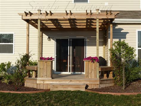 Your deck is one of your favorite places to spend time outdoors, but lately you've felt it's missing designing and building a pergola on your existing deck is one of the most effective ways to bring. Deck and Pergola | Simply Designing with Ashley