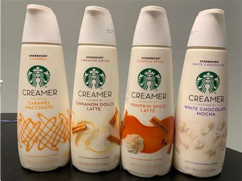 Starbucks Is Releasing 4 New Flavored Coffee Creamers Including
