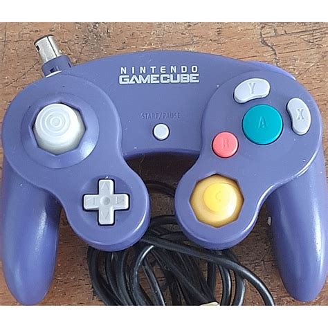 Controle Gamecube Azul Indigo Shopee Brasil