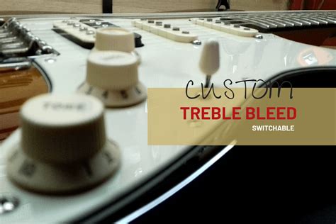 Custom Treble Bleed Switchable David Quinteros Luthier And Guitar
