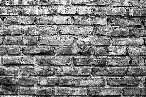 Gray Brick Wall Wall Photography Texture Monochrome Hd Wallpaper